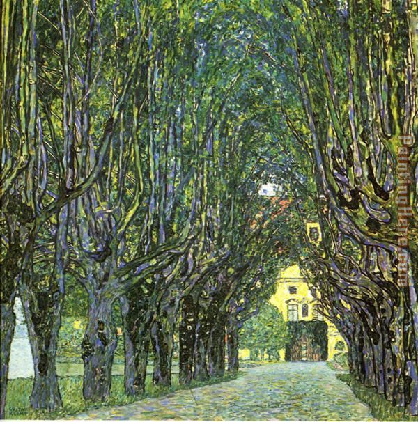 Gustav Klimt Avenue of Schloss Kammer Park